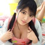 【蓮水りん】某若手人気女優似の色白ムチムチIカップ保育士鮮烈にAVデビュー